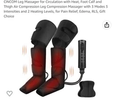 leg massager with heat