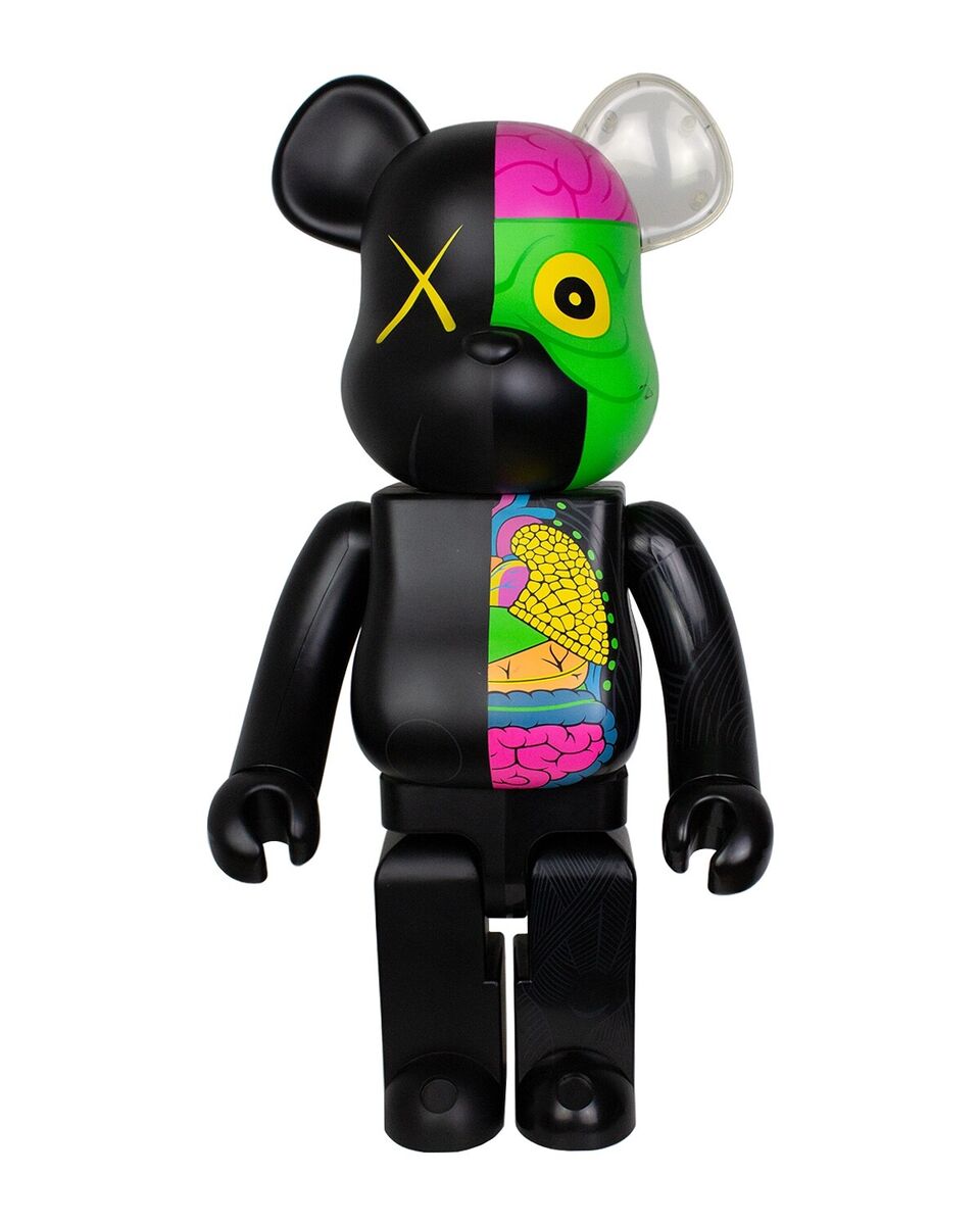 Bearbrick x Kaws Black Dissected Companion 1000% Be@rbrick Bearbrick x Kaws Black Dissected Companion 1000% Be@rbrick