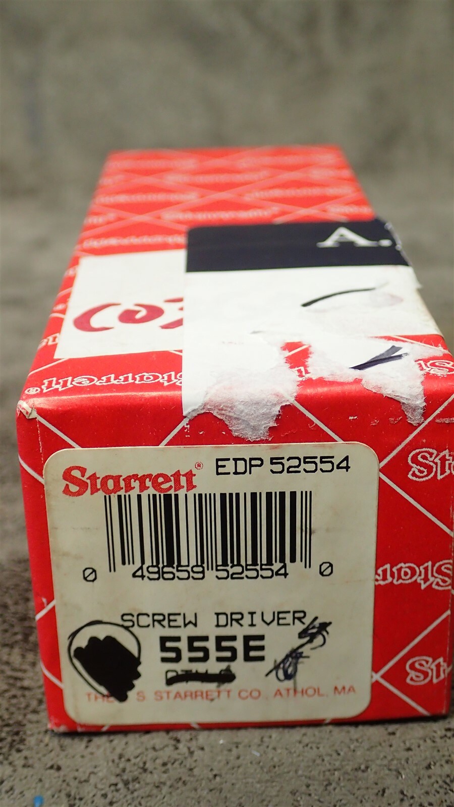 555E STARRETT Jewelers Screwdriver 0.100 Blade Width (BN167) eBay