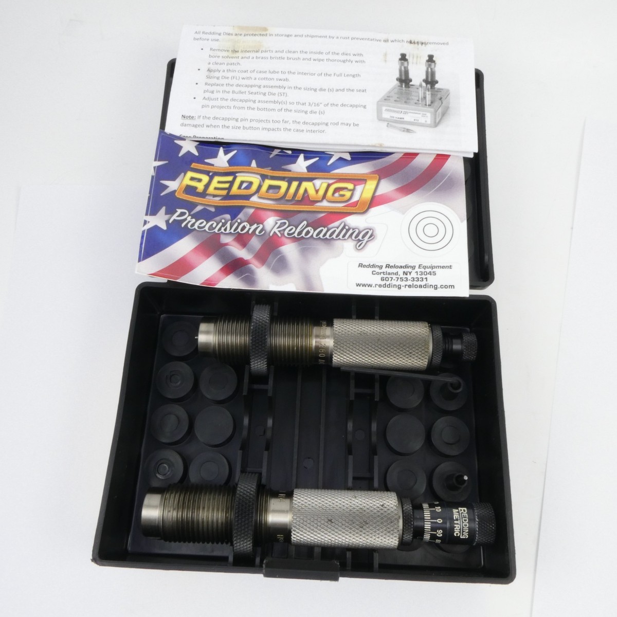 Redding Reloading 280 Ackley Set Metric Full Length Die Set