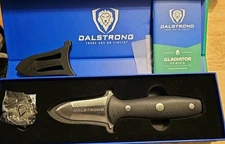 DALSTRONG  Gladiator Series 2.75" Oyster Knife , Black  Polymer Handle 