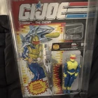 Hasbro G.I. Joe Cobra EEL Underwater Specialist 1991 Figure w/ Torpedo Shark