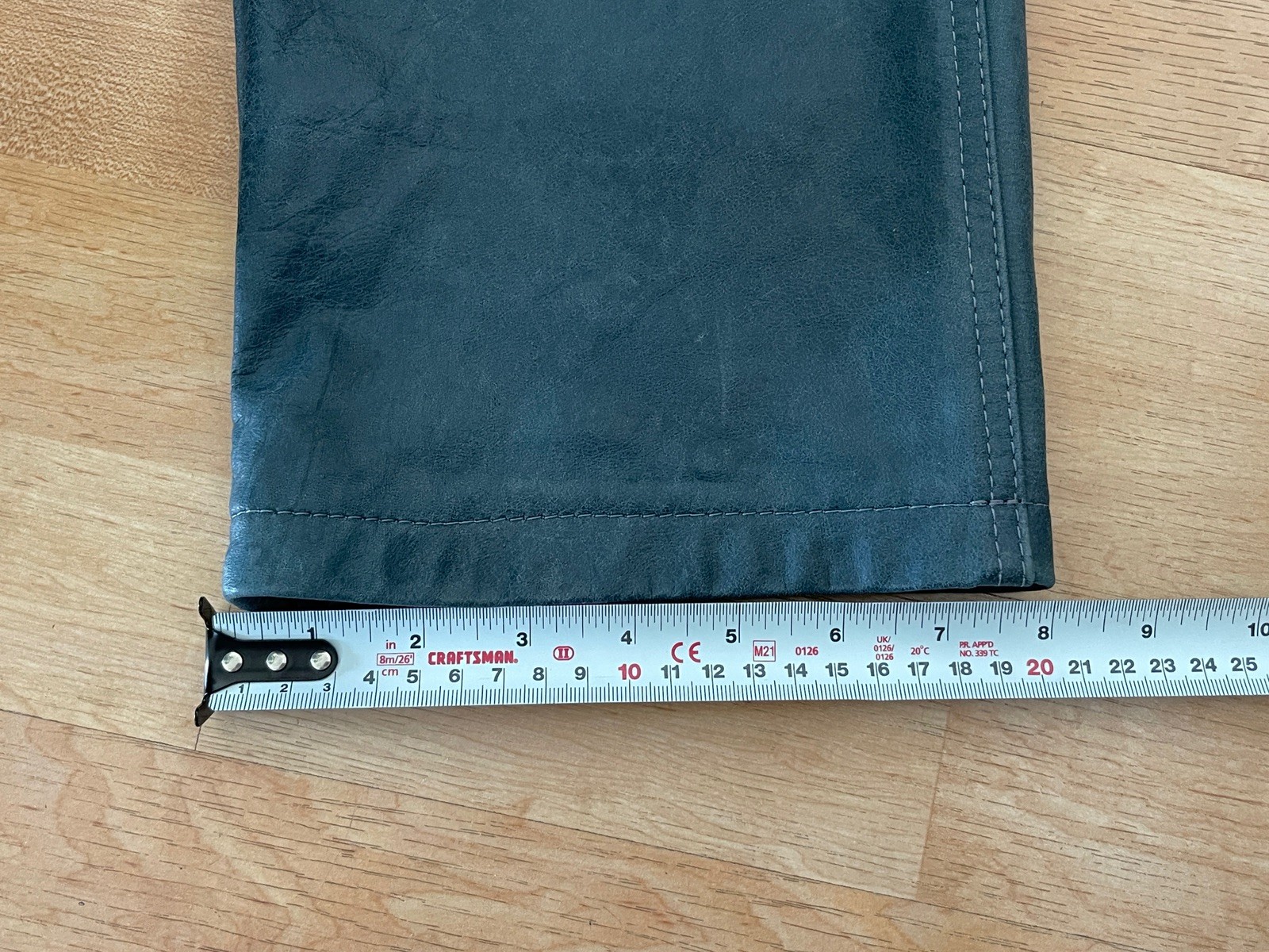 Men’s Blue “Denim” Levi’s Leather Pants - 34x29 thumbnail 10