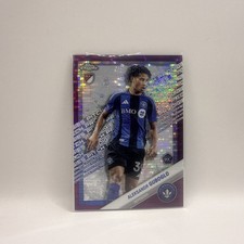 2025 Topps Pitch Prodigies #191 Aleksandr Guboglo - Purple GlitterCF Montréal RC