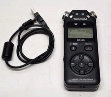 Tascam DR-05 Portable Linear PCM Recorder Pre-owned Working 