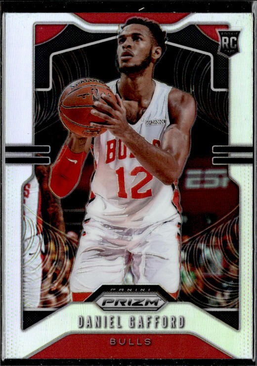 2019-20 Panini Prizm #294 Daniel Gafford Prizms Silver
