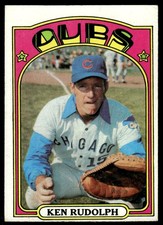 1972 Topps Ken Rudolph Chicago Cubs #271