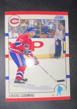1990-91 Score - Craig Ludwig #165
