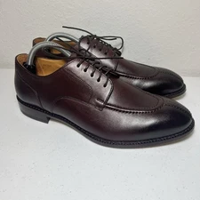 Beckett Simonon Shoes Clegg Split Toe Derbies  Maroon Size 9