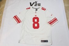 Men's Nike On Field New York Giants Jevon Holland Away White Jersey Size Large