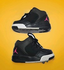 Nike Air Jordan Flight Origin GT Girl's Size 5C Pink Black 724384-009