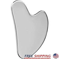 Stainless Steel Gua Sha Facial Tool Tighten Skin Massage Premium Beauty Massager