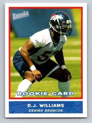 2004 Bazooka #187 D.J. Williams