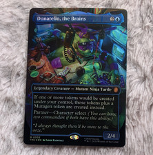 Wizards of the Coast MTG Donatello, the Brains 0002 TMNT Foil Alt Art ENG