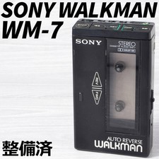 SONY WALKMAN WM-7 Stereo Cassette Player Restored Tested Japan Works JP MG01 1.5