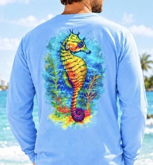 Camisa de pesca, microfibra de rendimiento, protección solar UPF, S a 3XL... F2.A