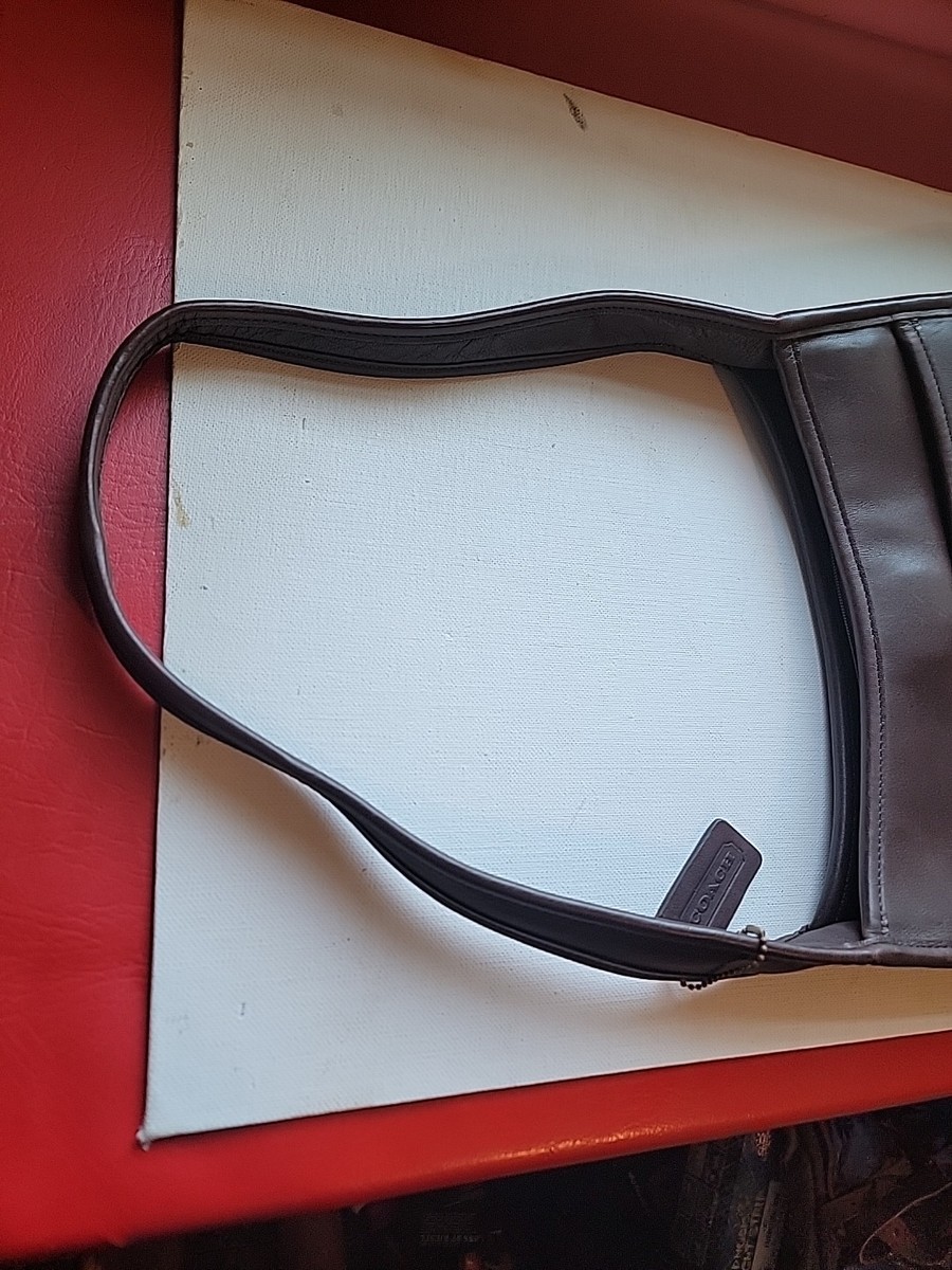 Vintage Coach Ergo Compartment Bucket 9047 Ink Shoulder Bag