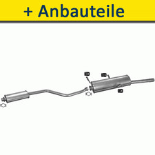 Auspuff Auspuffanlage für CITROËN XSARA KOMBI 1.4 1.6 1.8 1999-2000