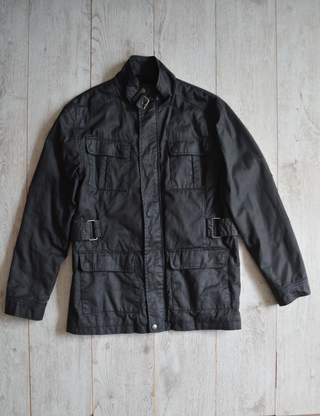 Dior — Very Rare Vintage Christian Dior Wax Jacket Men's / Size L / With Lining / Black