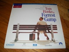 FORREST GUMP 2-Laserdisc LD WIDESCREEN VERY GOOD W/BEHIND THE SCENES FEATURETTE