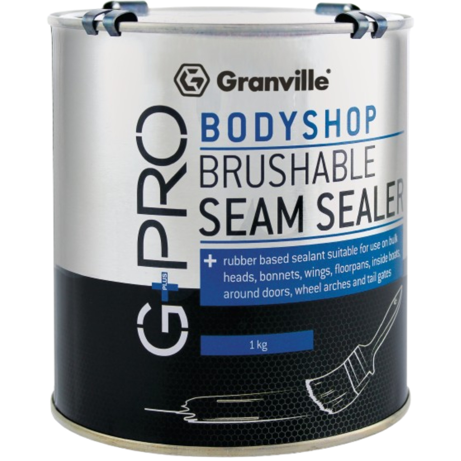Granville Brushable Seam Sealer Rubber Based Sealant Waterproof 1kg Tin
