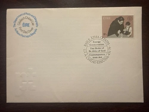 IRELAND FDC COVER 1979 YEAR HOSPITALLER BROTHER FOR SICK AND DISABLED CHILDREN