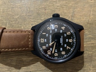 Hamilton Men's Khaki Field Automatic Watch H70665533 Titanium