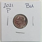 2021-P Roosevelt Dime BU (Brilliant Uncirculated) Philadelphia Mint