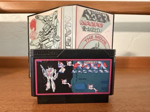 Choujikuu Yousai Macross Nintendo Famicom Japan import Vintage Robotech 1985