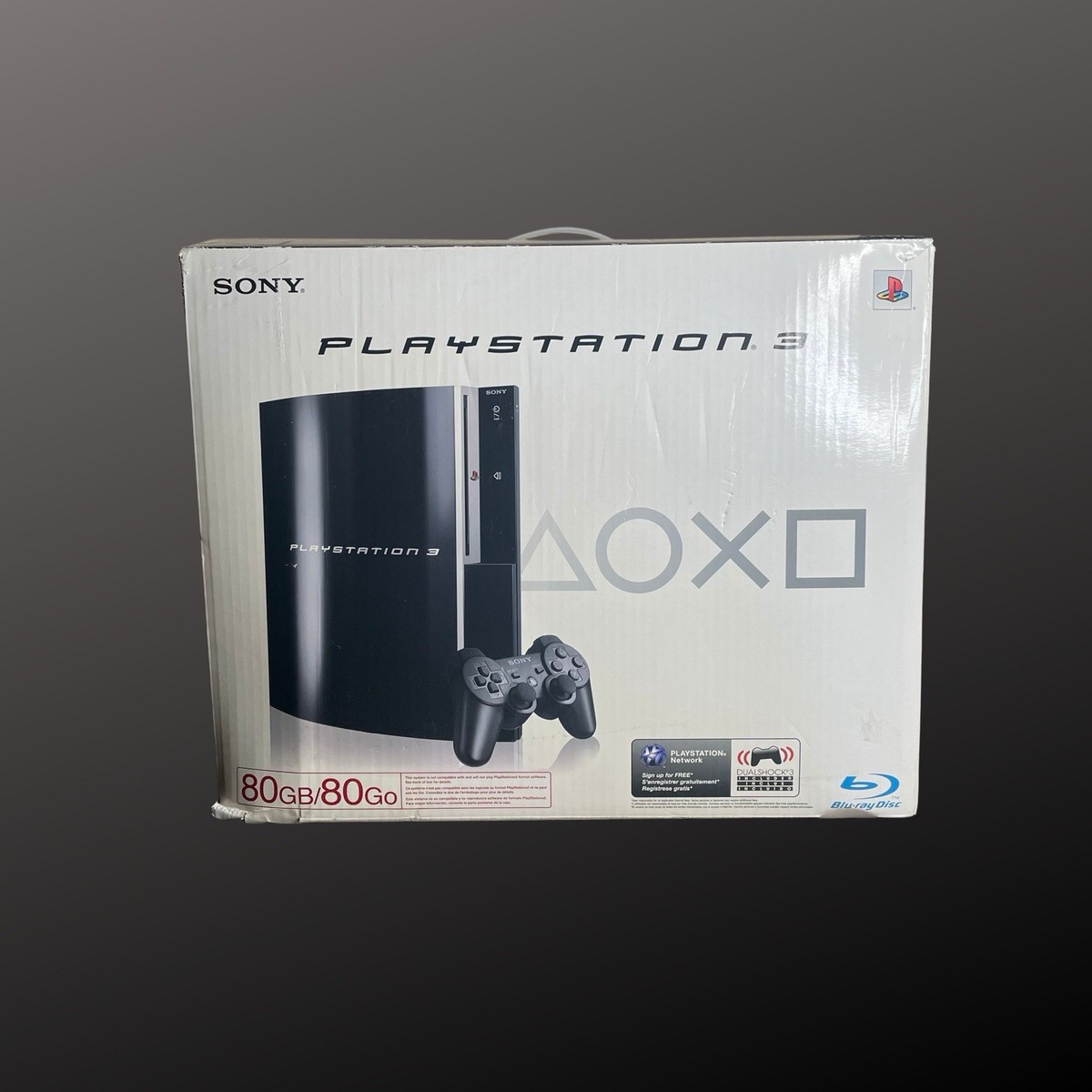 Sony PlayStation 3 PS3 CECHK01 80GB Console Box Only - No System