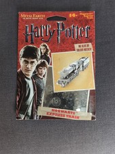 Fascinaciones Metal Tierra Harry Potter Hogwarts Express Tren 3D Modelo Kit MMS440