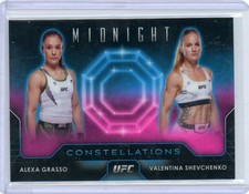 Alexa Grasso Valentina Shevchenko 2024 Topps Midnight UFC Constellations #CO-22
