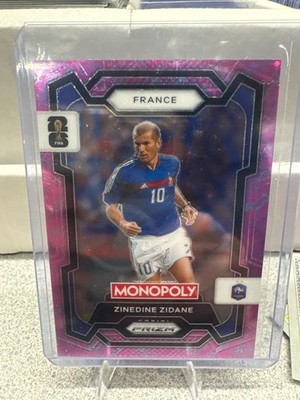 2026 Panini Prizm FIFA World Cup Cards #9 Zinedine Zidane – France