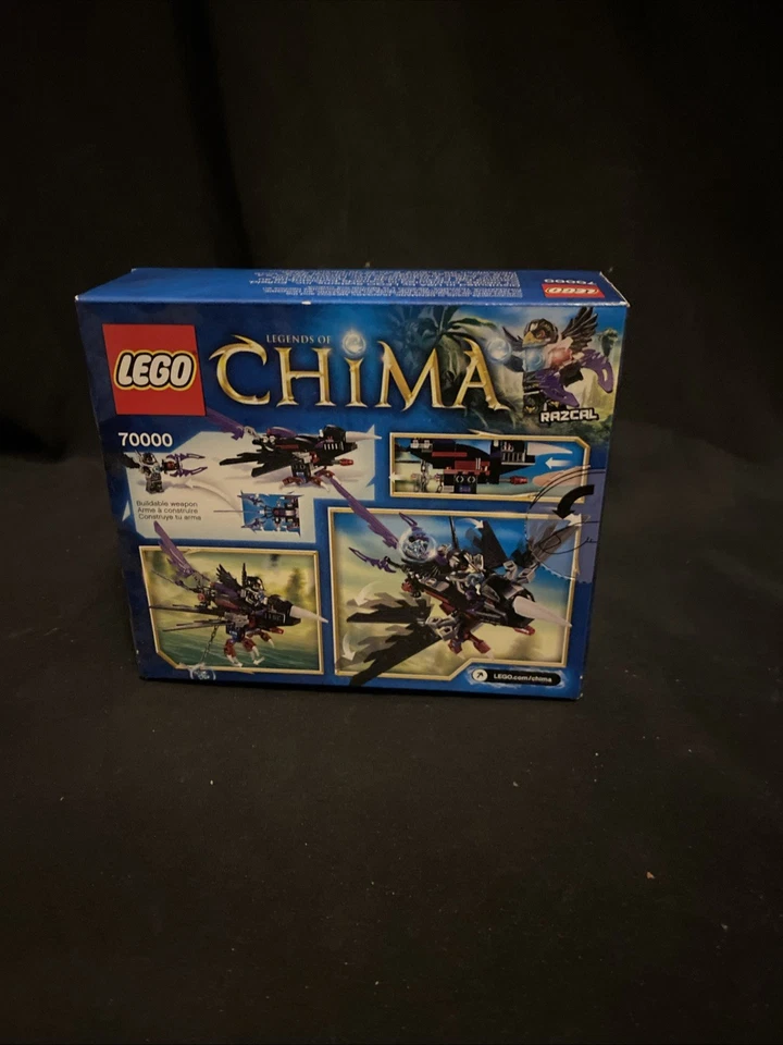 LEGO LEGENDS OF CHIMA: Razcal's Glider (70000) Novo Selado - Imagem 2 de 4