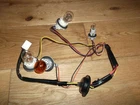 Citroen C1 Shine 2021 Petrol N/S Passenger Rear Wiring Loom Bulb Holders & bulbs