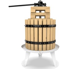 12L Obstpresse Apfelpresse Fruchtpresse der mit Hölzernem Korb für Selbst Gem...