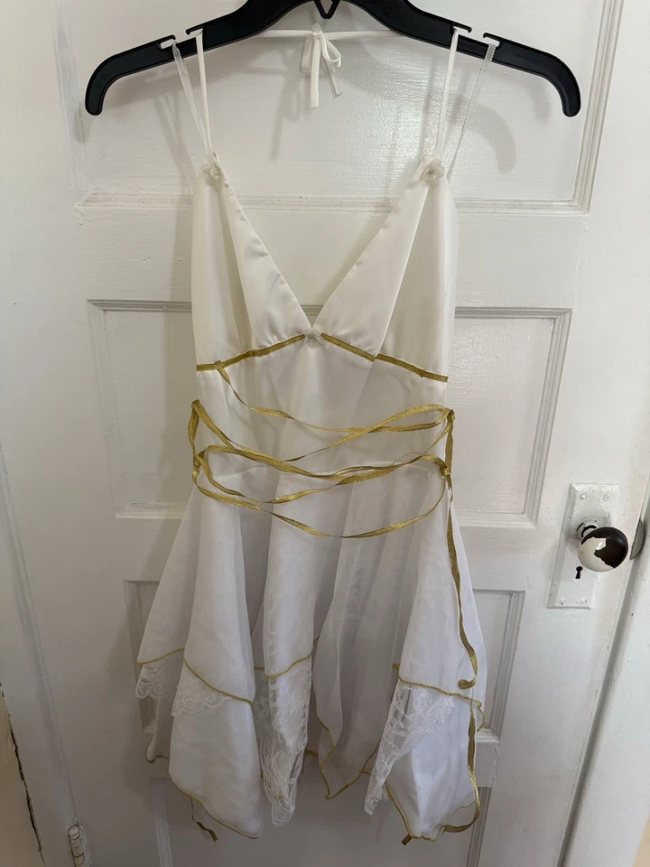 In Character Sexy Heaven Sent Angel Costume With Bonus Purse - Image 3 of 4