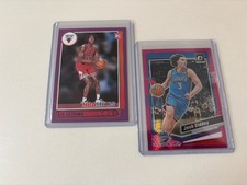 Optic Pink Josh Giddey + NBA Hoops Ayo Dosunmu Purple  RC Chicago Bulls