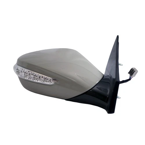 Unpainted Power Convex Passenger Side Door Mirror Signal 128-50855A OE