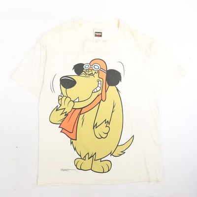 Vintage Muttley Hanna Barbera T-Shirt XL Jumbo Double Sided Cartoon Promo 1993