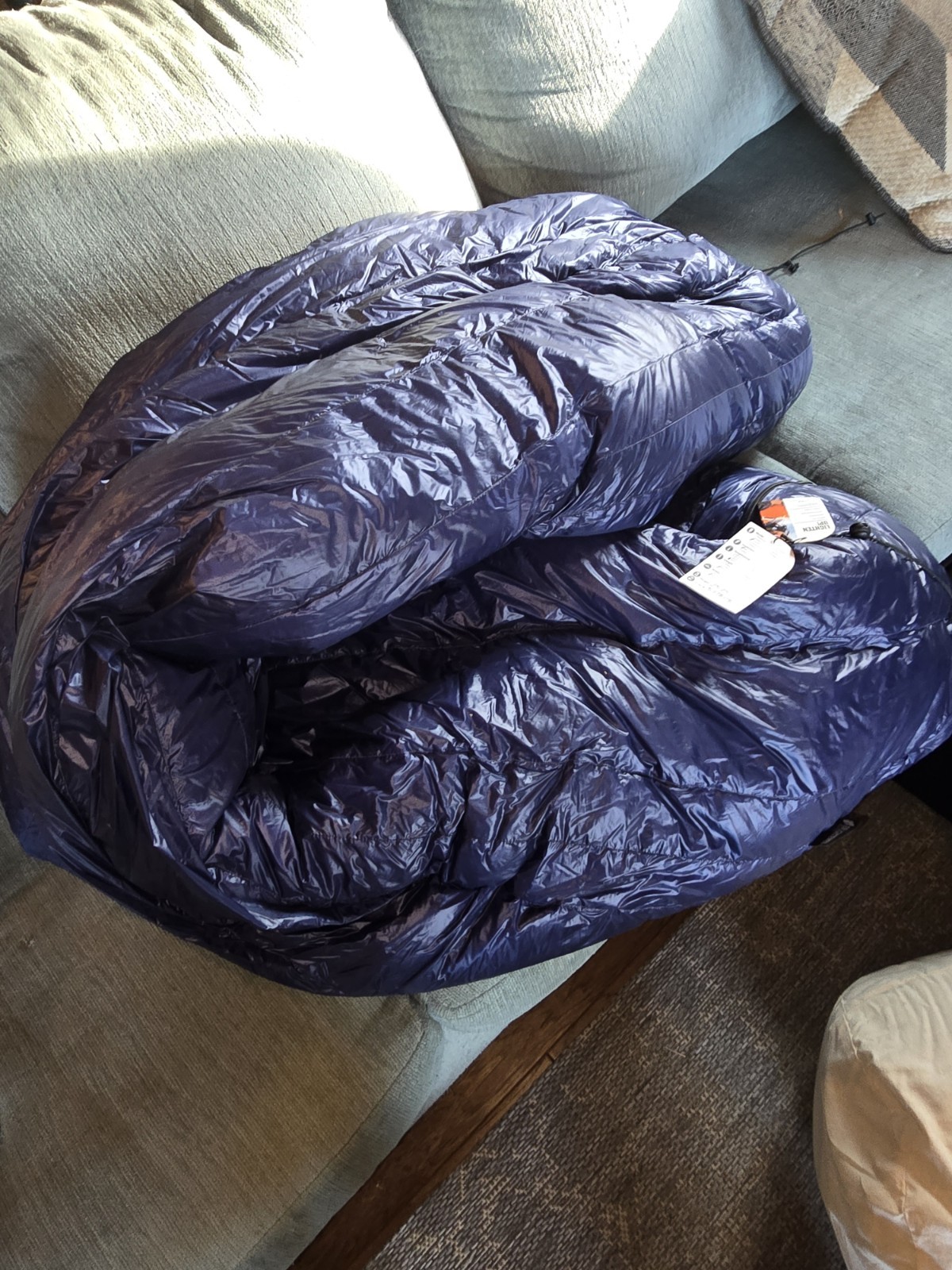 Convert Full Zip Sleeping Bag Quilt 850 Fill
