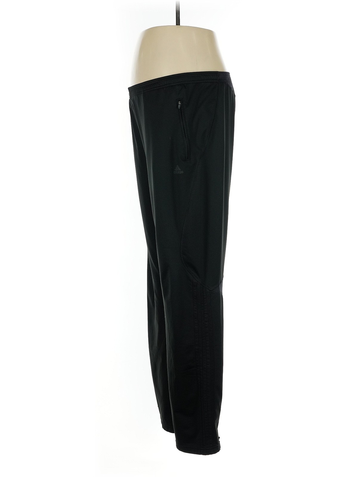 Adidas Women Black Track Pants L thumbnail 4