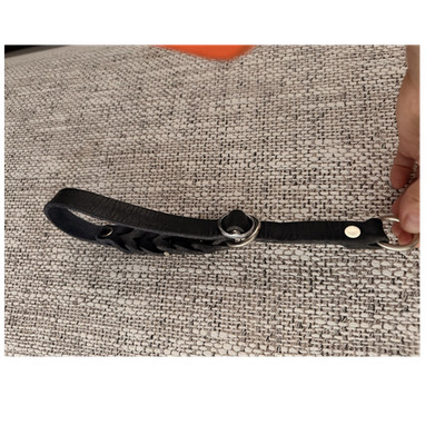 copco für große Hunde Zugstopp Halsband geflochten schwarz bis 55cm Hals