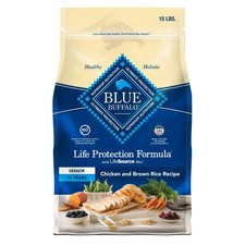 Blue Buffalo Life Protection Formula Senior Dry Dog Food,Chicken Brown Rice