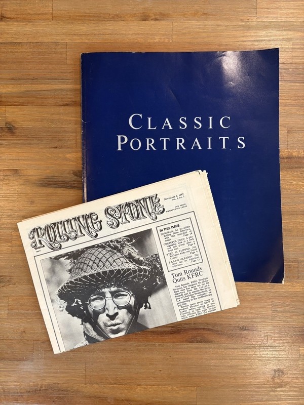 Rolling Stone Nov 9, 1967 Issue #1 (1986 Reprint) & 20th Ann. Classic Portraits