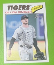 2026 Topps Heritage Catcher Dillon Dingler #73 Detroit Tigers Baseball MLB