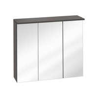 Spiegelschrank Wandschrank Badezimmerschrank Mit Spiegel 80 Cm Led Beleuchtung