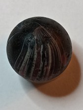 Indian Banded Opaque Marble .67 Inch. Good Condition.