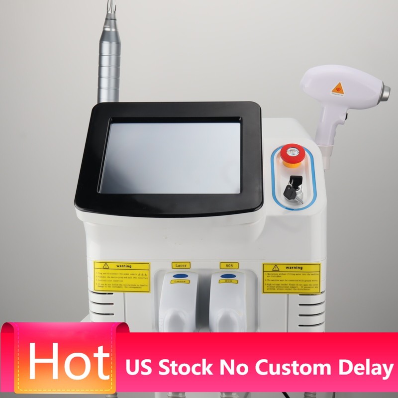 Hair Removal 808nm Triple Wave Ice Laser Device for Home Spa Use
