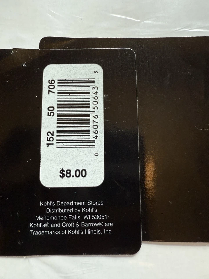 Nuevos pañuelos Croft & Barrow 6Pk para hombre Foto 4 de 4